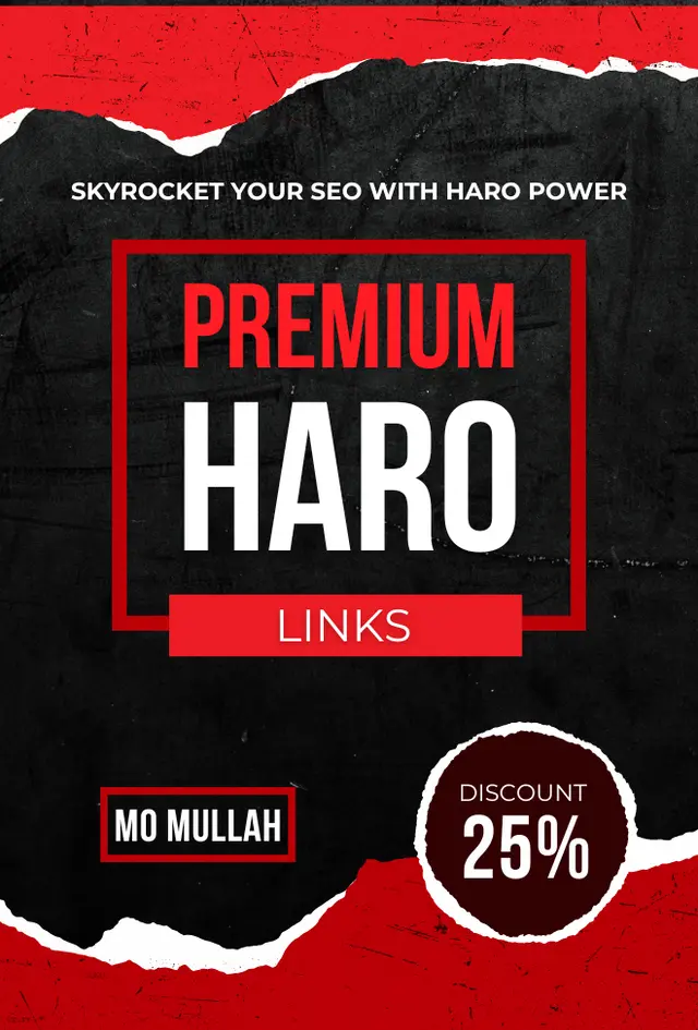 Premium Haro LInk Building Service from HIGH DR Sites Backlinks Mo Mullah