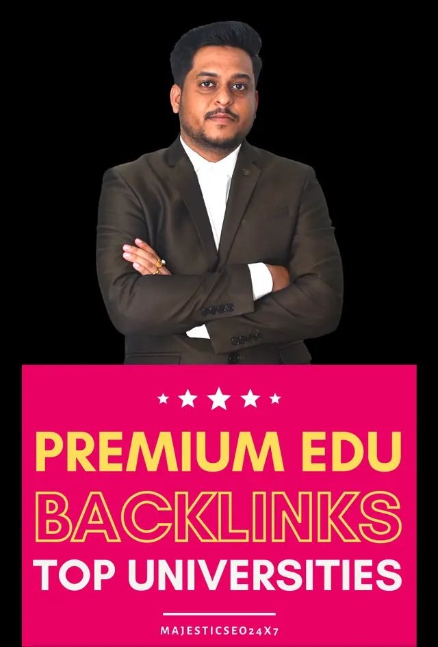 Premium EDU backlinks From Top Universities Backlinks Suraj Singh