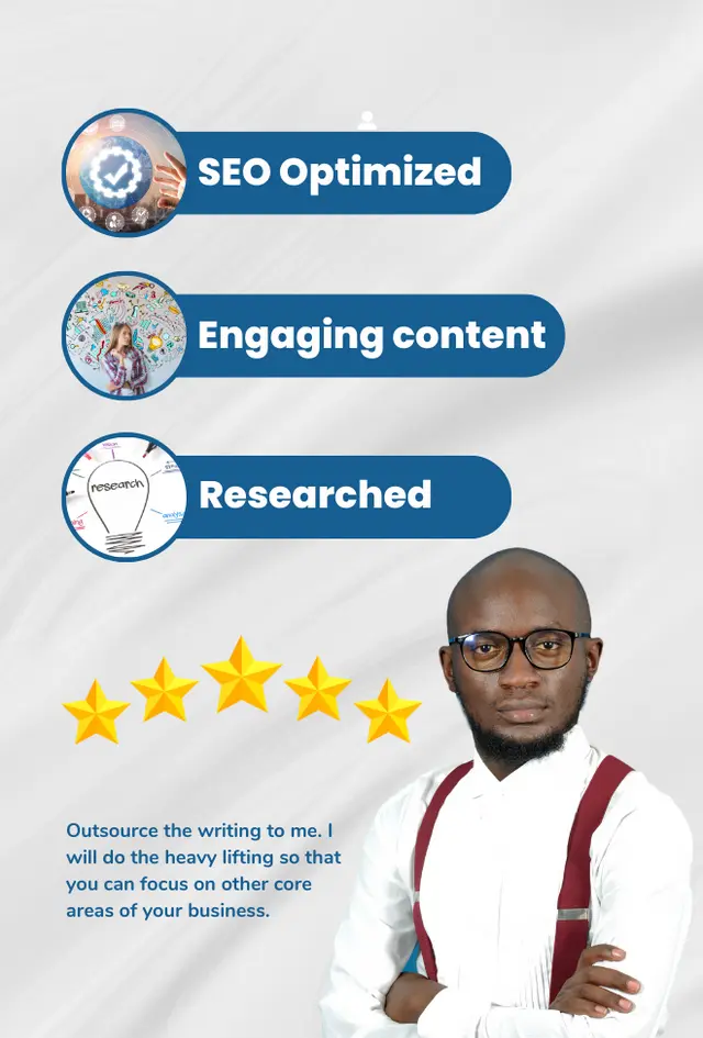 Premium Quality SEO Blog Posts Content Writing & Optimization Daniel Ombasa