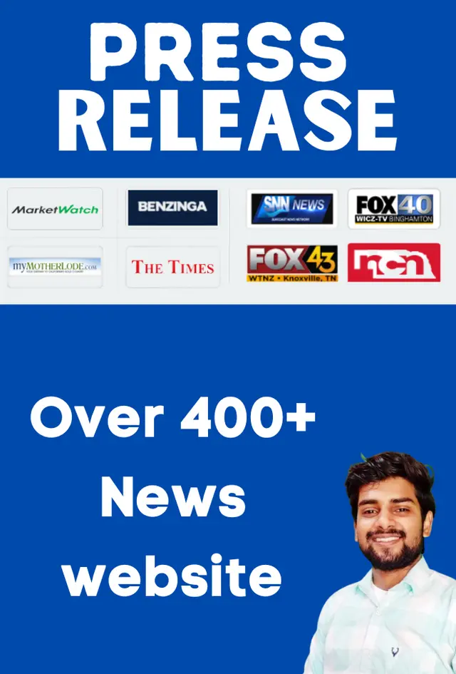 Press Release writing and Distribution on MarketWatch Benzinga DigitalJournal FOX NCN Affiliated Media Outlets Outreach Links Mohammad Aftab