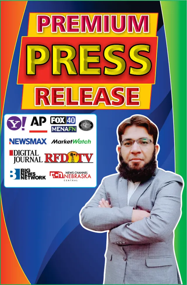 Yahoo, APNews, Digital Journal, News Max Press Release 800+ Off-Page SEO Shahzad AHMAD
