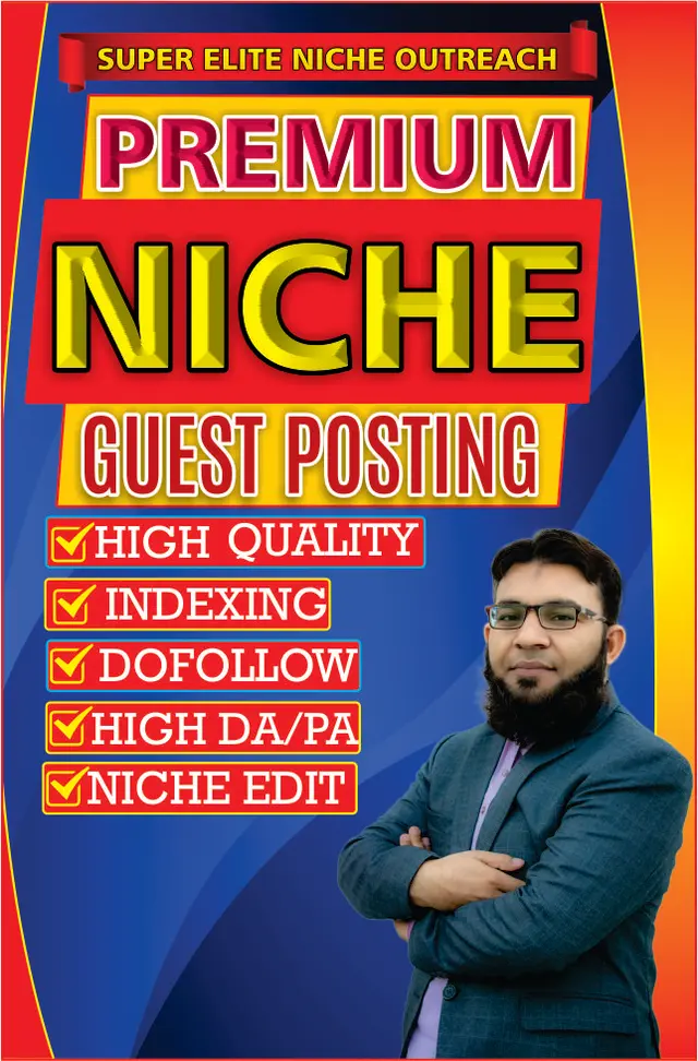Outreach For Niche Guest Post Whitehat Backlinks Outreach Links Shahzad AHMAD